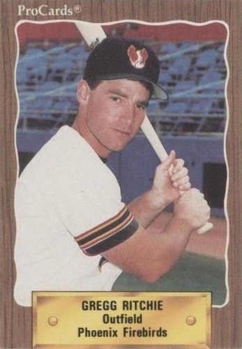 1990 ProCards Minor League - Gregg Ritchie #25