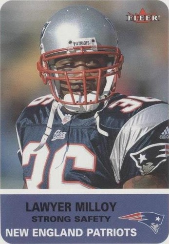 2002 Fleer Tradition Lawyer Milloy #51