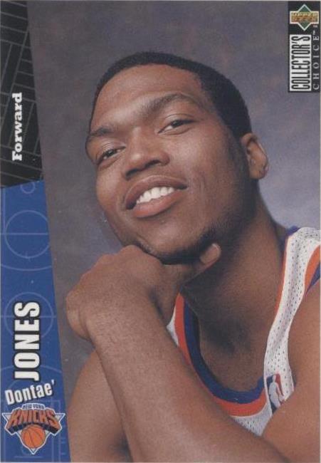 1996-97 Upper Deck Collector's Choice - Dontae' Jones #293