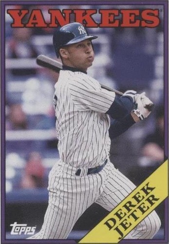 2024 Topps Throwback Thursday Derek Jeter #126 - 1988-89