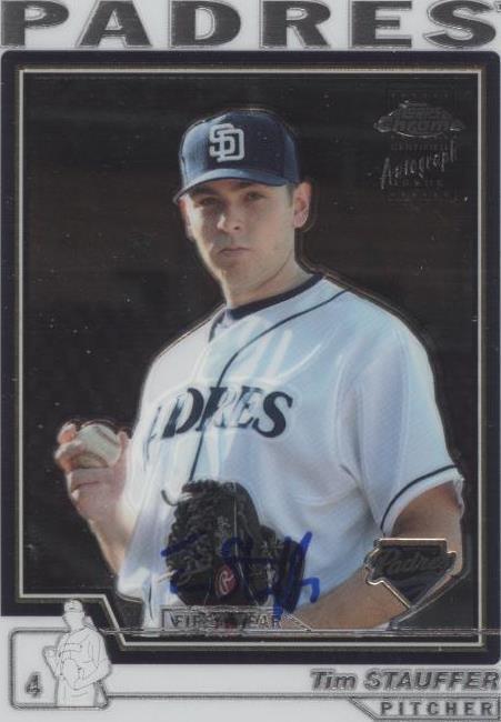 2004 Topps Chrome - Tim Stauffer #241