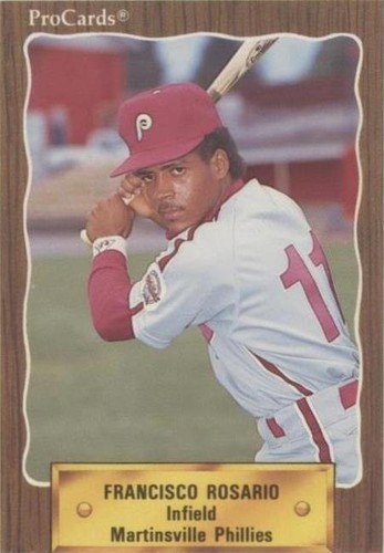 1990 ProCards Minor League - Francisco Rosario #3194