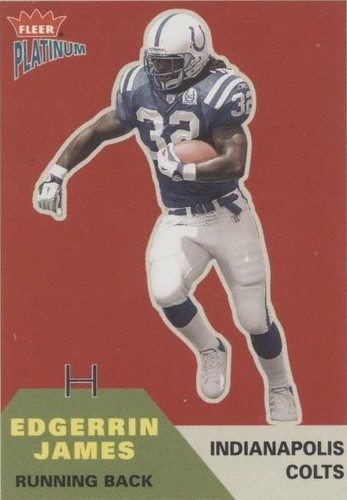 2002 Fleer Platinum Edgerrin James #44