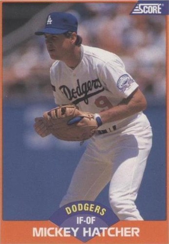 1989 Score - Mickey Hatcher #332