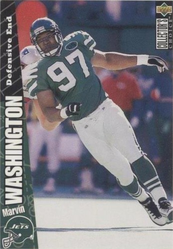 1996 Upper Deck Collector's Choice Marvin Washington #308