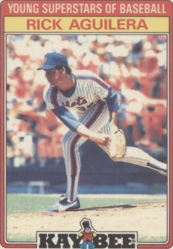 1986 Topps Kay Bee Toys Young Superstars of Baseball - Rick Aguilera #1