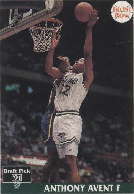 1991-92 Front Row - Anthony Avent #9
