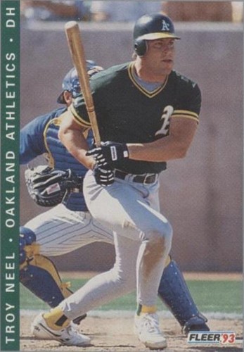 1993 Fleer Final Edition - Troy Neel #F-259