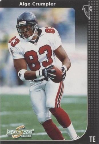 2002 Score Alge Crumpler #9