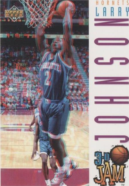 1993-94 Upper Deck Pro View 3D - Larry Johnson #95