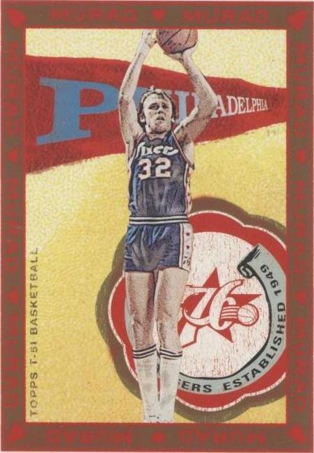 2008-09 Topps T-51 Murad - Billy Cunningham #142