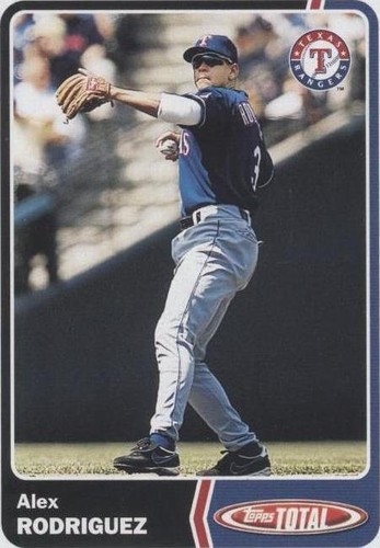2003 Topps Total - Alex Rodriguez #349