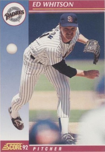 1992 Score - Ed Whitson #564