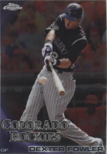 2010 Topps Chrome - Dexter Fowler #6