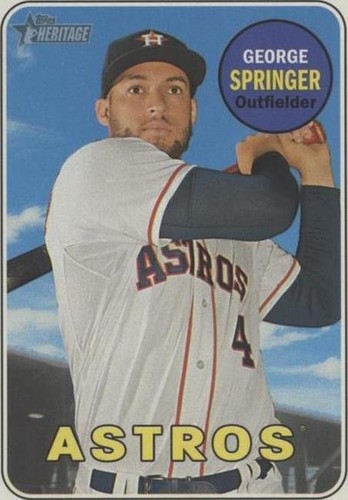 2018 Topps Heritage - George Springer #360