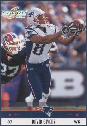 2005 Score David Givens #166
