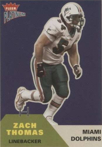 2002 Fleer Platinum Zach Thomas #78