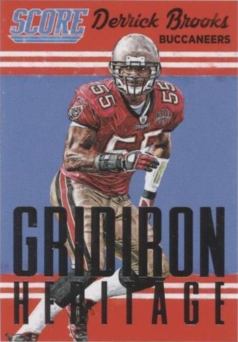 2015 Score Derrick Brooks #19