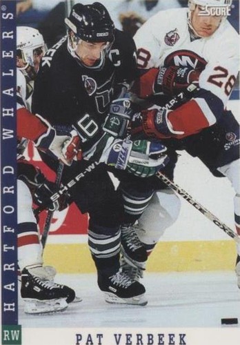 1993-94 Score - Pat Verbeek #10