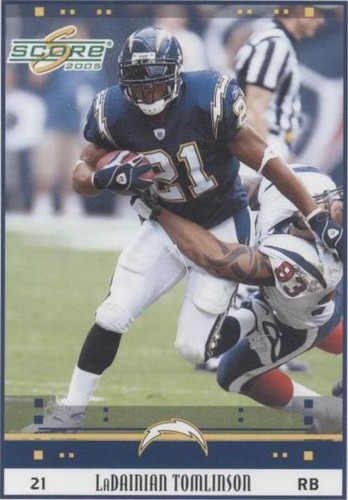 2005 Score LaDainian Tomlinson #240
