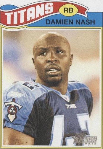 2005 Topps Heritage Damien Nash #281