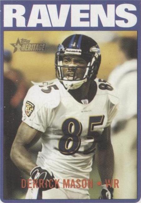 2005 Topps Heritage Derrick Mason #3