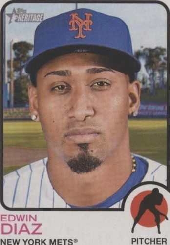 2022 Topps Heritage - Edwin Diaz #80