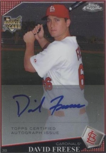 2009 Topps Chrome - David Freese #230