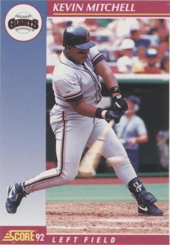 1992 Score - Kevin Mitchell #640