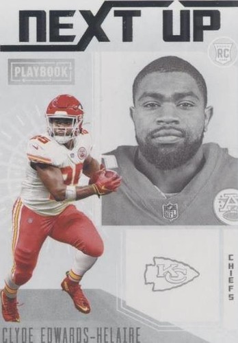 2020 Panini Playbook Clyde Edwards-Helaire #NU-21