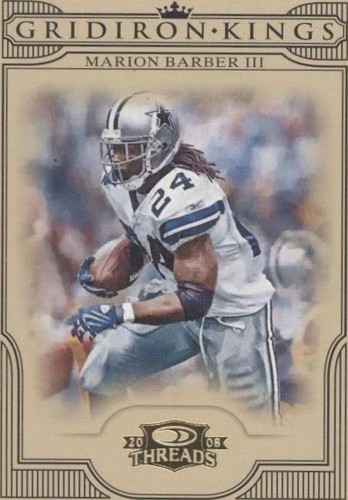 2008 Donruss Threads Marion Barber III #PGK-44