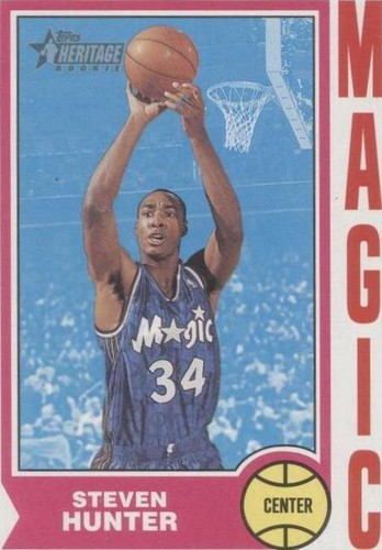 2001-02 Topps Heritage - Steven Hunter #196