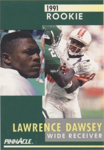 1991 Pinnacle Lawrence Dawsey #325