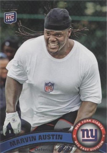 2011 Topps Marvin Austin #107