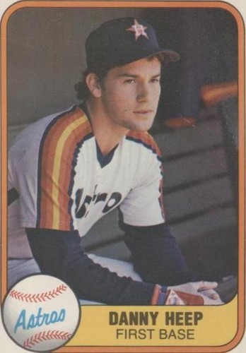 1981 Fleer - Danny Heep #72