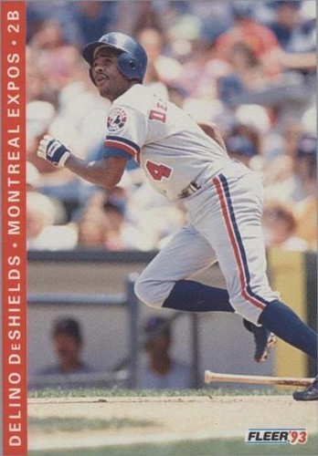1993 Fleer - Delino DeShields #74