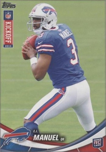 2013 Topps Kickoff EJ Manuel #1