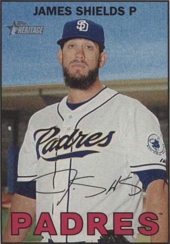 2016 Topps Heritage - James Shields #230