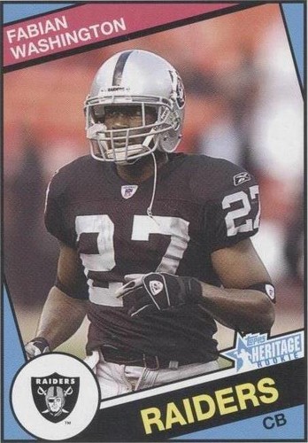 2005 Topps Heritage Fabian Washington #242