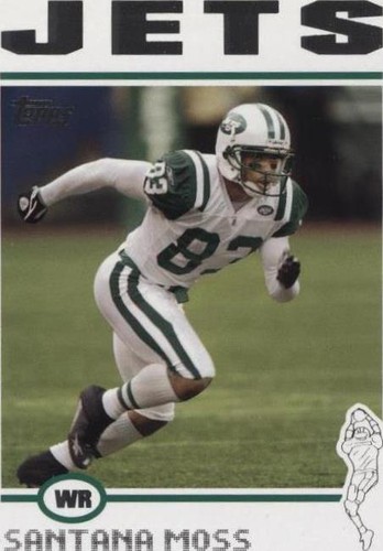 2004 Topps Santana Moss #165