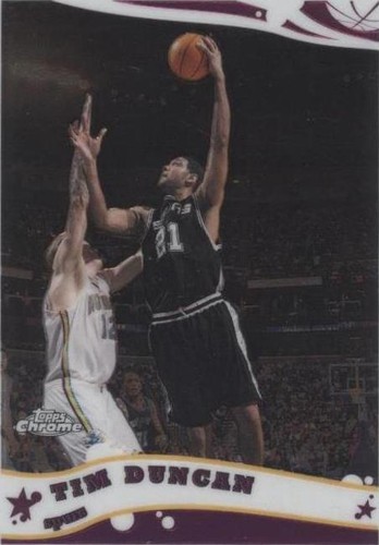 2005-06 Topps Chrome - Tim Duncan #13