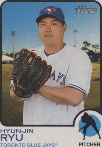 2022 Topps Heritage - Hyun-jin Ryu #168