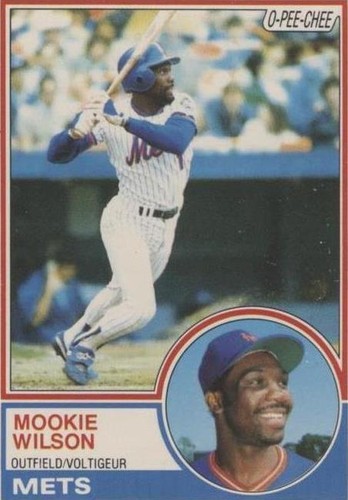 1983 O-Pee-Chee - Mookie Wilson #55