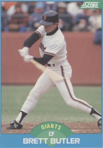 1989 Score - Brett Butler #216