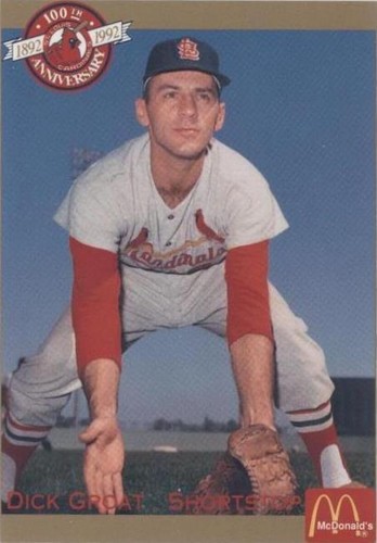 1992 Pacific McDonald's St. Louis Cardinals 100th Anniversary - Dick Groat #28