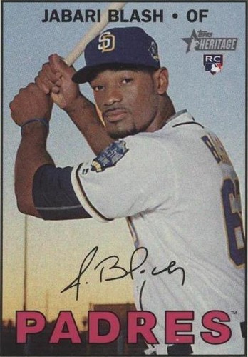 2016 Topps Heritage High Number - Jabari Blash #597