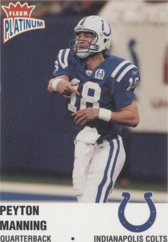 2003 Fleer Platinum Peyton Manning #168