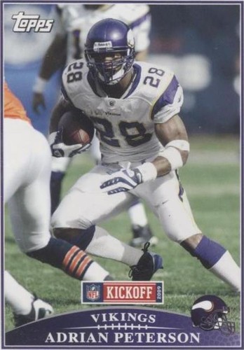 2009 Topps Kickoff Adrian Peterson #56