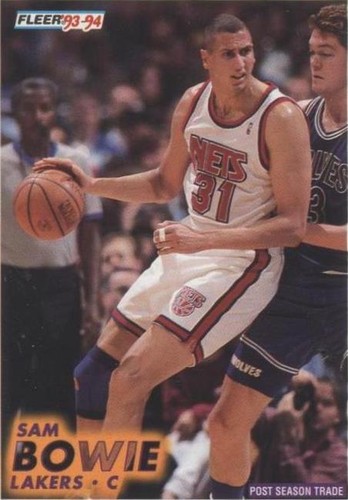 1993-94 Fleer - Sam Bowie #131