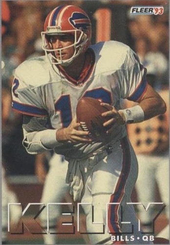1993 Fleer Shell FACT (Football & Academics: A Championship Team) Jim Kelly #3